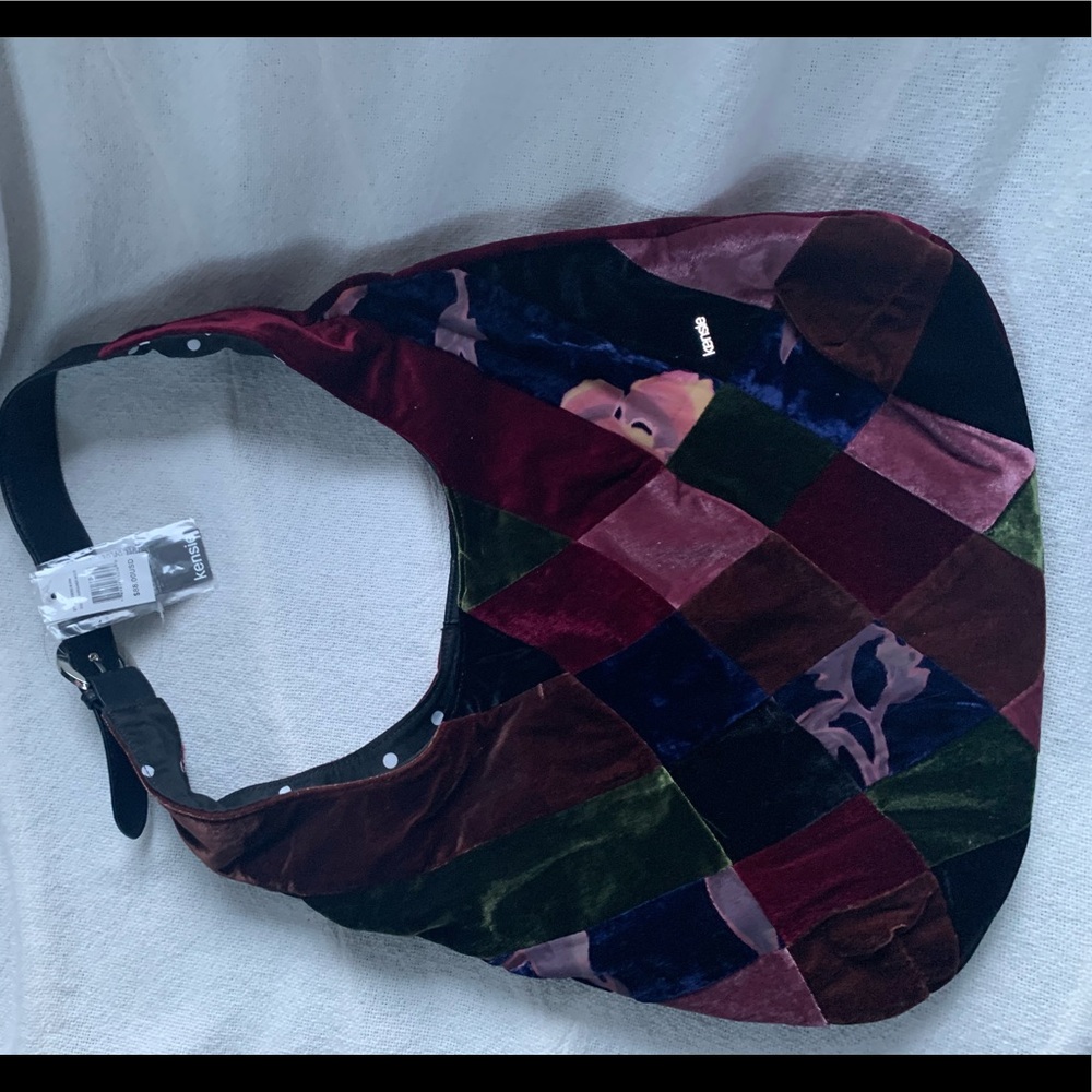 Kenzie Velvet Purse